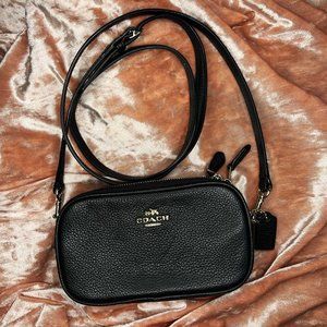Coach black mini Crossbody bag
